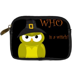 Who Is A Witch? - Yellow Digital Camera Cases by Valentinaart