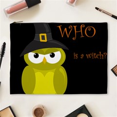 Who Is A Witch? - Yellow Cosmetic Bag (xl) by Valentinaart