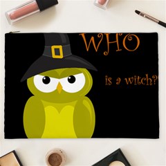 Who Is A Witch? - Yellow Cosmetic Bag (xxl)  by Valentinaart