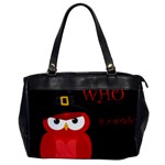 Who is a witch? - red Office Handbags Front