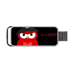 Who Is A Witch? - Red Portable Usb Flash (two Sides) by Valentinaart