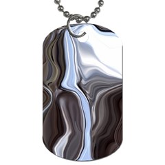 Metallic And Chrome Dog Tag (one Side) by digitaldivadesigns