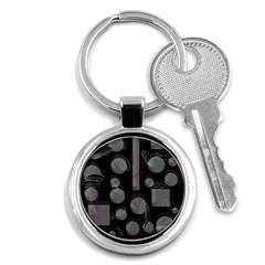 Come Down - Magenta Key Chains (round)  by Valentinaart