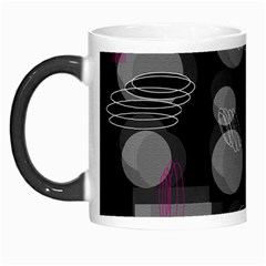 Come Down - Magenta Morph Mugs by Valentinaart