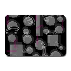 Come Down - Magenta Plate Mats by Valentinaart