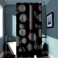 Come Down - Magenta Shower Curtain 36  X 72  (stall)  by Valentinaart