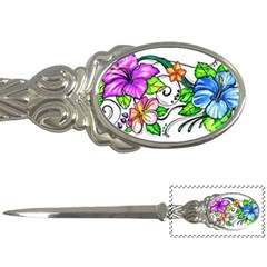 Tropical Hibiscus Flowers Letter Openers by EverIris