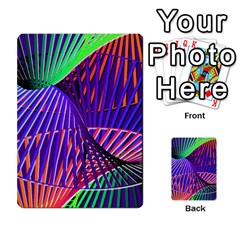 Colorful Rainbow Helix Multi-purpose Cards (rectangle)  by designworld65