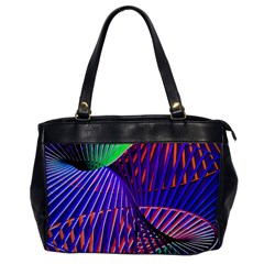 Colorful Rainbow Helix Office Handbags by designworld65