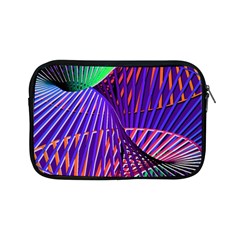 Colorful Rainbow Helix Apple Ipad Mini Zipper Cases by designworld65