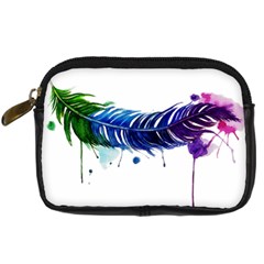 Watery Feather Digital Camera Cases by EverIris