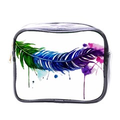 Watery Feather Mini Toiletries Bags