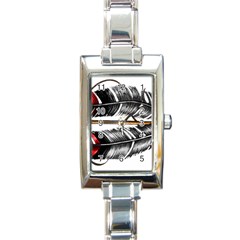 Order Of The Arrow Rectangle Italian Charm Watch by EverIris