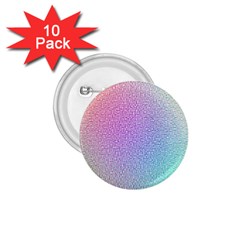 Rainbow Colorful Grid 1 75  Buttons (10 Pack)