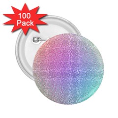 Rainbow Colorful Grid 2 25  Buttons (100 Pack)  by designworld65