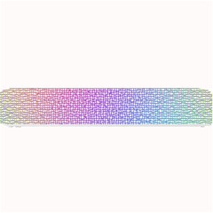 Rainbow Colorful Grid Small Bar Mats