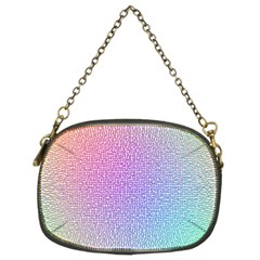 Rainbow Colorful Grid Chain Purses (two Sides) 