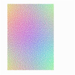 Rainbow Colorful Grid Large Garden Flag (two Sides)