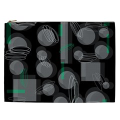 Come Down - Green Cosmetic Bag (xxl) 