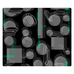 Come Down - Green Double Sided Flano Blanket (small) 