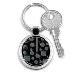 Come Down - Blue Key Chains (round) 