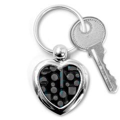 Come Down - Blue Key Chains (heart) 