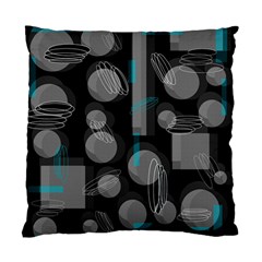 Come Down - Blue Standard Cushion Case (one Side) by Valentinaart