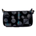 Come down - blue Shoulder Clutch Bags Front