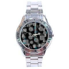 Come Down - Blue Stainless Steel Analogue Watch