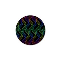 Rainbow Helix Black Golf Ball Marker (4 Pack) by designworld65