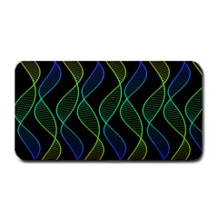 Rainbow Helix Black Medium Bar Mats by designworld65