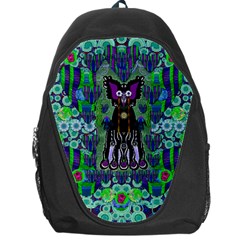 Lady Draccula With Flower Ghost And Love Backpack Bag