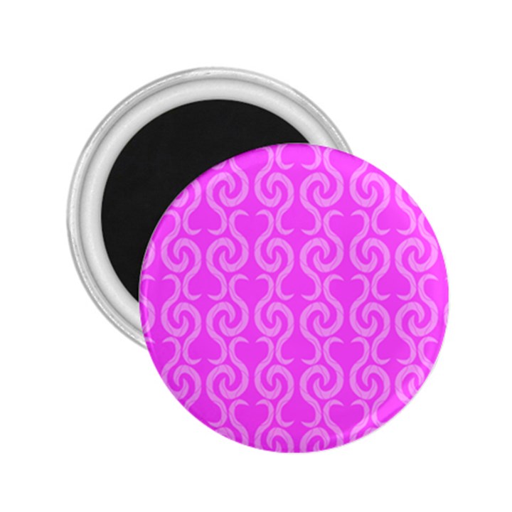 Pink elegant pattern 2.25  Magnets