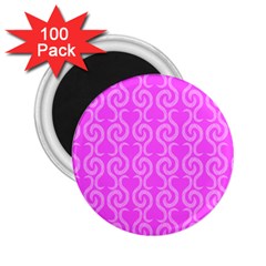 Pink Elegant Pattern 2 25  Magnets (100 Pack)  by Valentinaart