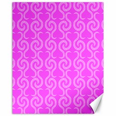 Pink Elegant Pattern Canvas 16  X 20  