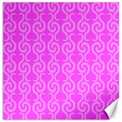 Pink Elegant Pattern Canvas 20  X 20  