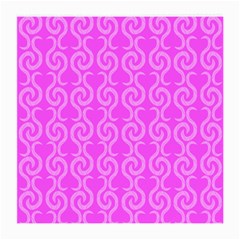 Pink Elegant Pattern Medium Glasses Cloth (2-side)