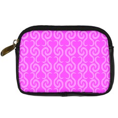 Pink Elegant Pattern Digital Camera Cases