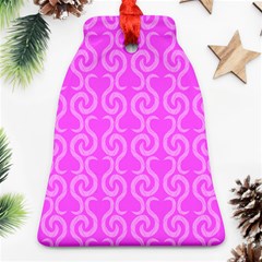 Pink Elegant Pattern Ornament (bell) 