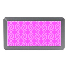 Pink Elegant Pattern Memory Card Reader (mini)