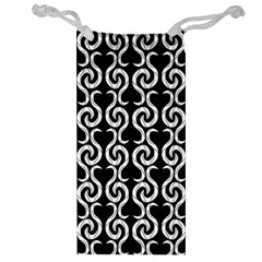 Black And White Pattern Jewelry Bags