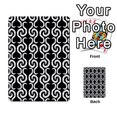 Black And White Pattern Multi-purpose Cards (rectangle) 