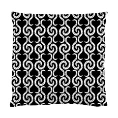 Black And White Pattern Standard Cushion Case (one Side)