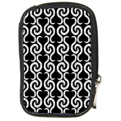 Black And White Pattern Compact Camera Cases