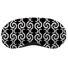 Black And White Pattern Sleeping Masks