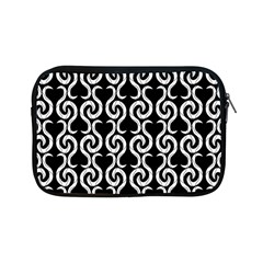 Black And White Pattern Apple Ipad Mini Zipper Cases by Valentinaart