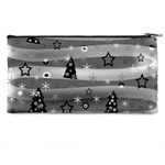 Gray Xmas magic Pencil Cases Back