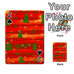 Xmas Magic Playing Cards 54 Designs  by Valentinaart