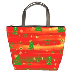 Xmas Magic Bucket Bags by Valentinaart