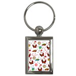 Xmas song Key Chains (Rectangle)  Front